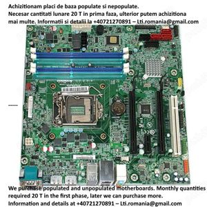 Achizitionam deseuri   placi de baza populate si nepopulate - We purchase motherboards wastes - imagine 4