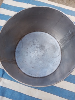 Cazan inox ,55 litri ,fara capac ,3mm - imagine 2