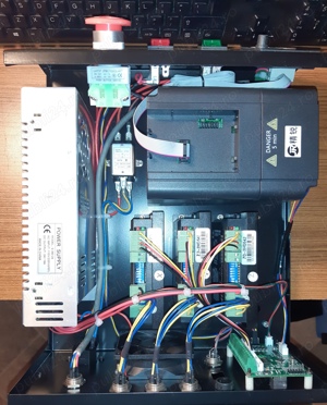 Calculator, monitor, router CNC, conectare USB, 6040 1500W - imagine 3