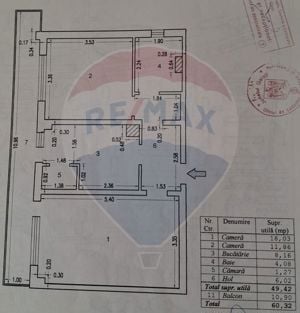 Apartament cu 2 camere de vânzare în zona Mazepa 1 - imagine 9