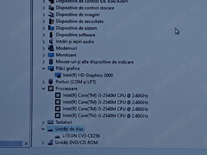 Laptop HP EliteBook 8460p, Core i5-2540M, 8 Gb ddr3, Ssd 256Gb - imagine 3