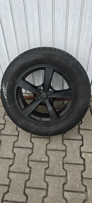 Jante 5x115 cu anvelope de iarna 225/60/17 - imagine 1