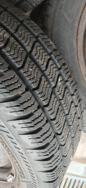 Jante tabla vw Sharan cu anvelope de iarna 195/60 R16 C Barum - imagine 5