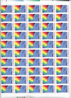 Romania 2003 - Sporturi extreme, Coli de 50 timbre, MNH nestampilate, LP1617