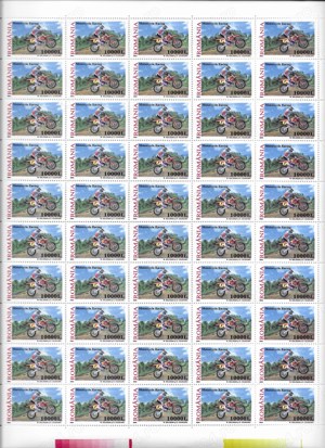 Romania 2003 - Sporturi extreme, Coli de 50 timbre, MNH nestampilate, LP1617 - imagine 2