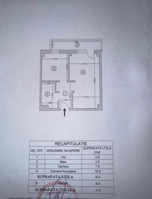 Apartament 1 camere Bucium  - imagine 6