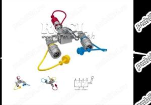 kit robinet hidraulic cu cuple rapide mama-tata sau (mama-mama)