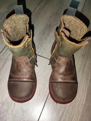 Cizme piele copii masura 25 SHOESME