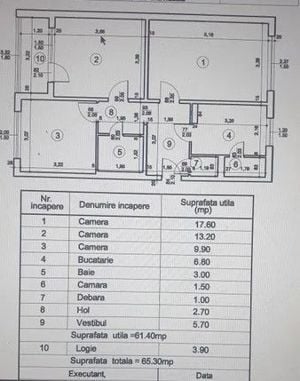 Vanzare 3 camere DRUMUL TABEREI - PRETABIL INVESTITIE - 2 minute Metrou Valea Ialomitei