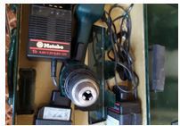 Bormasina   Filetanta Metabo profesional   incarcator   valiza metal   - imagine 2