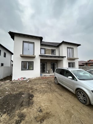 DUPLEX 5 camere, toate utilitatile, 120mp utili , 250mp teren- in Utvin - imagine 2