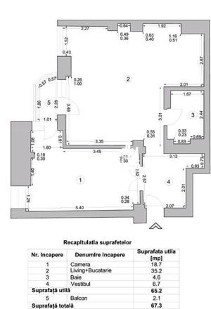 Vanzare Apartament 2 Camere Bulevardul Unirii - imagine 15