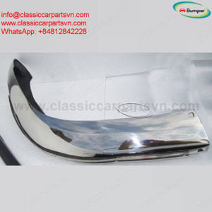 BMW 2800CS. 3.0CS. E9 bumpers (1968-1975) by stainless steel new - imagine 4