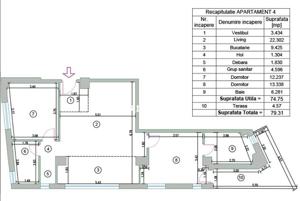 Apartament de 3 camere Timpuri Noi Nerva Traian