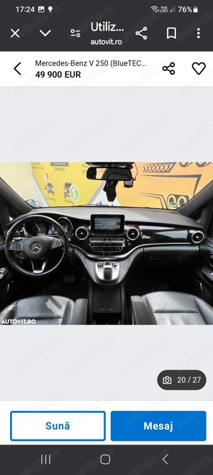 mercedes v class  - imagine 3