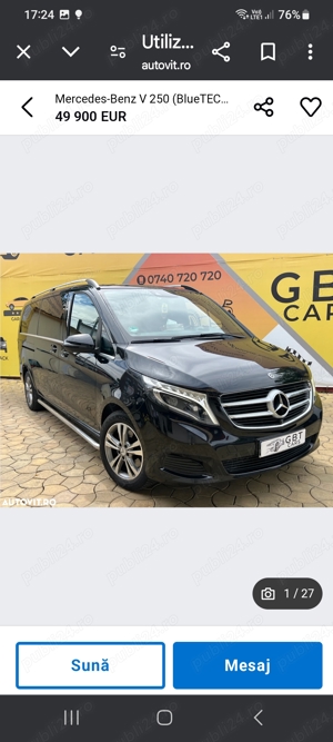 mercedes v class