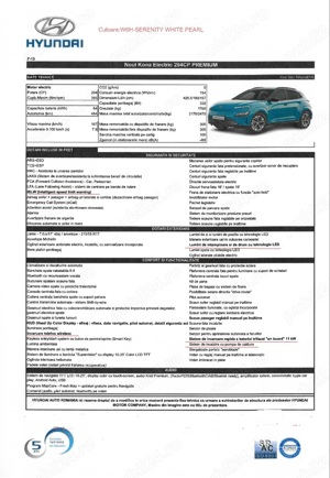 Vând Hyundai KONA  Premium 204 CP 64.8 kWh  - imagine 9
