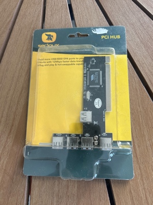 Placa PCI Hib 4 usb