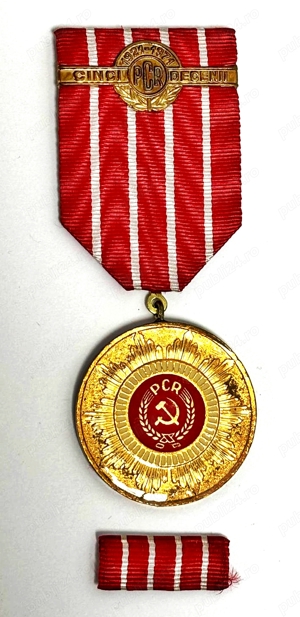 Medalie "A 50-a Aniversare a Partidului Comunist Român", 1971