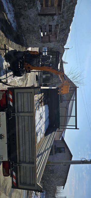 Execut lucrari cu Mini Excavator    Transport - imagine 4
