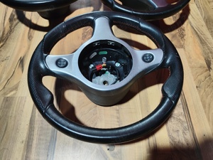 Volan Alfa 159/Brera/Spider Ti cusatura rosie ! - imagine 2