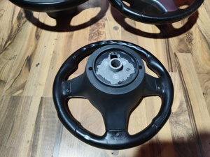 Volan Alfa 159/Brera/Spider Ti cusatura rosie ! - imagine 4