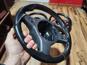 Volan Alfa 159/Brera/Spider Ti cusatura rosie ! - imagine 6