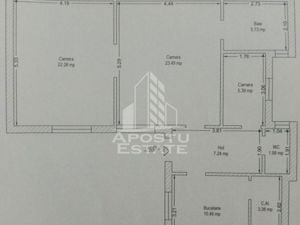 Apartament 3 camere in cladire istorica, situat in zona Ultracentrala.