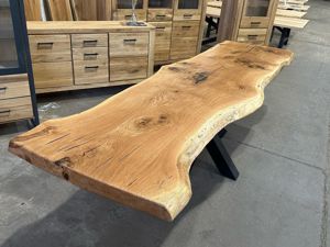 mese living stejar masiv  - imagine 4