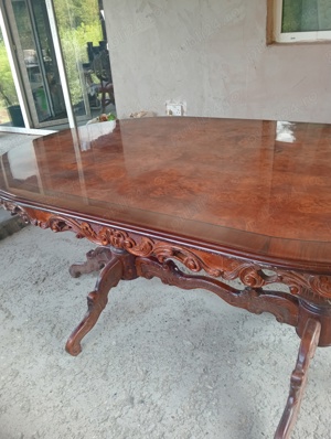 masa model Chippendale,de 6 persoane - imagine 2