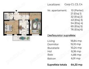 Apartament 2 camere [ Pasarela Berceni M2] - imagine 5