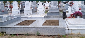 Vând 2 locuri de veci Cimitirul Radu Negru Nou Brăila  - imagine 2