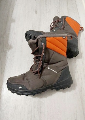 Ghete iarnă impermeabile călduroase Quechua Decathlon - imagine 3