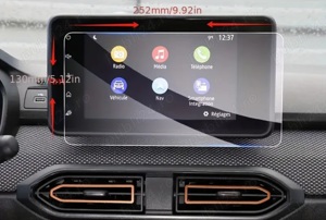 Folie protectie navigatie Dacia logan - imagine 3