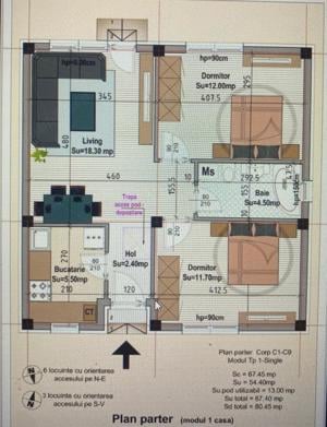 Casa Tip Duplex 3 camere [ Popesti - Leordeni  Theodor Pallady ] - imagine 20