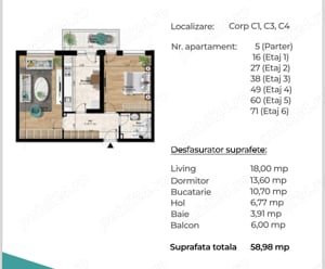 Young Residence - Metrou Berceni - 2 Camere