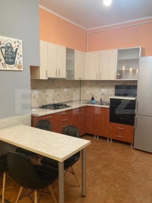 Apartament mobilat, 2 camere, 64 mp, semidecomandate, zona Centrala - imagine 3