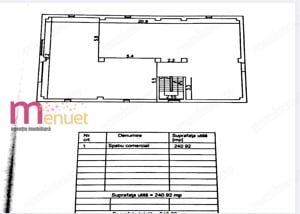 Spatiu comercial,zona E3,240mp