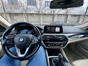 BMW 520D G30 Sport Shadow Line, Piele, Navi, HeadUp, HiFi, Led Adaptiv - imagine 10