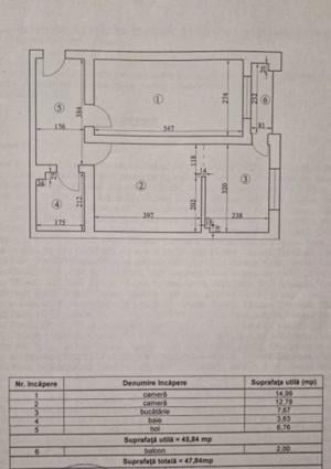 Apartament 2 camere mobilat si utilat Pallady- Burnitei - imagine 8