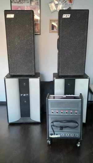 Vand Boxe cu fanta F B T Personal 1004 t ( vintage din anii 70 ) - imagine 3