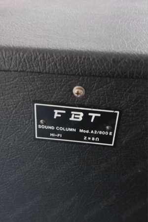 Vand Boxe cu fanta F B T Personal 1004 t ( vintage din anii 70 ) - imagine 4