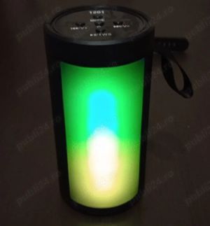 Boxa bluetooth portabila cu leduri - imagine 4