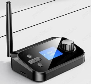 Adaptor receptor transmitator bluetooth cu display