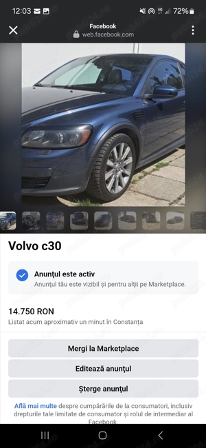 Volvo c30  - imagine 7