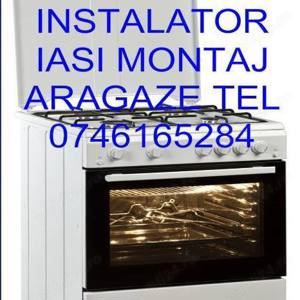 Instalator Montaj masini de spalat Aragaze pe Gaz Apometre Baterii  Iasi Tel   - imagine 3