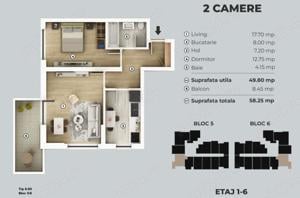 Apartament de 2 camere - Metrou Berceni 5 minute - imagine 4