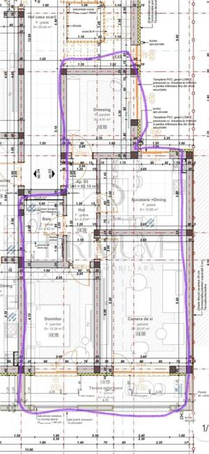 GIROC - 3 Camere - Decomandat - Etaj intermediar - Bloc nou - imagine 4