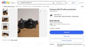 Camera vintage Certo Phot si Olympus OM707 AF - imagine 5