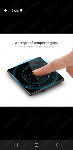 Intrerupator cu Touche  - imagine 4